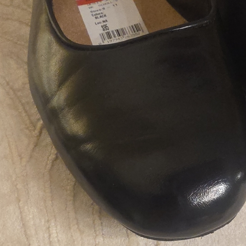 Dr. Scholl's Wexley Jane Classic Black Flats with Strap Size 9.5 Wide - Picture 4 of 16